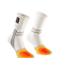 Beheizte Socken – Aerowhite | USB – Sport-Edition | Dünn & Strapazierfähig
