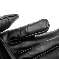 Gants chauffants en cuir pour femmes - USB | Cuir d’agneau