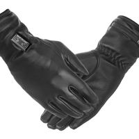 Beheizte Damen-Lederhandschuhe – Dual Heating