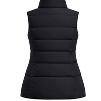 Beheizte Damen-Steppweste Schwarz – Dual Heating