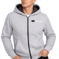 Beheizter Hoodie - Herren | Dual Heating - Grau