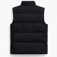 Beheizte Herren-Steppweste Schwarz – Dual Heating