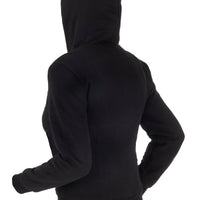 Beheizter Hoodie - Damen | Dual Heating - Schwarz