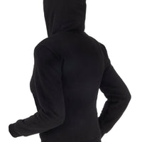 Beheizter Hoodie - Damen | Dual Heating - Schwarz