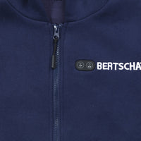 Beheizter Hoodie - Damen | Dual Heating - Navy Blau