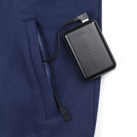 Beheizter Hoodie PRO | Herren - Navy Blau