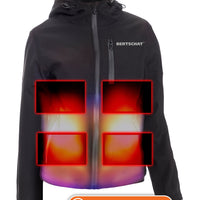Imperméable Chauffant Dual-Heating - USB | Femmes