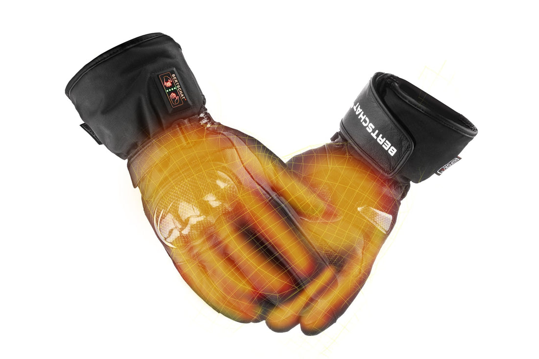 Beheizbare Motorradhandschuhe PRO - Dual Heating