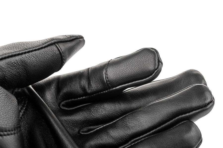Gants chauffants en cuir pour femmes - USB | Cuir d’agneau