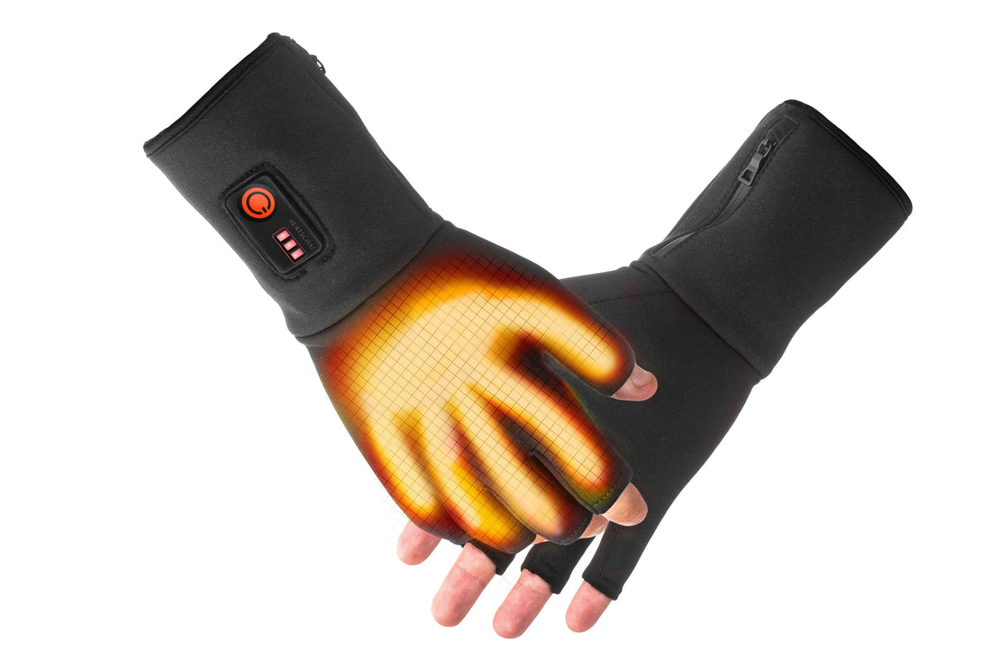 Fingerlose Unterhandschuhe – Beheizte Unterziehhandschuhe