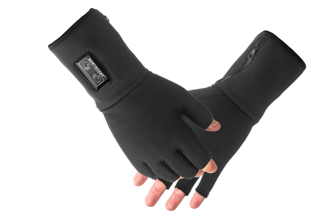 Beheizte Fingerlose Unterziehhandschuhe – Dual Heating