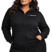 Beheizter Hoodie - Damen | Dual Heating - Schwarz