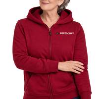 Beheizter Hoodie PRO | Damen - Burgund