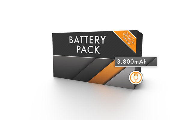 Extra Akkupack 3.800 mAh | USB